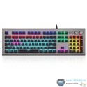 Tastatura mecanica pro gaming S2096, iluminare LED RGB 21 efecte, 104 taste anti-fantoma programabile, cu fir USB, MAC